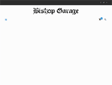 Tablet Screenshot of bishop-garage.com